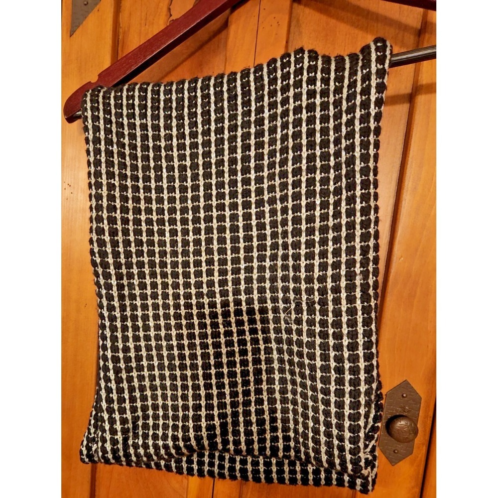 Calvin Klein Infinity Scarf Wrap - Black and Silver